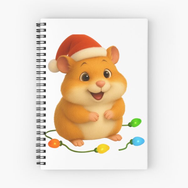 Item preview, hristmas Syrian Hamster designed and sold by Sillytoe.
