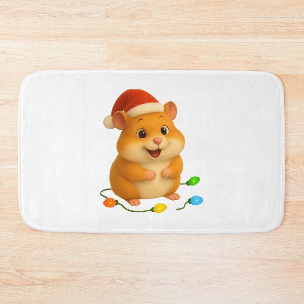 Item preview, hristmas Syrian Hamster designed and sold by Sillytoe.