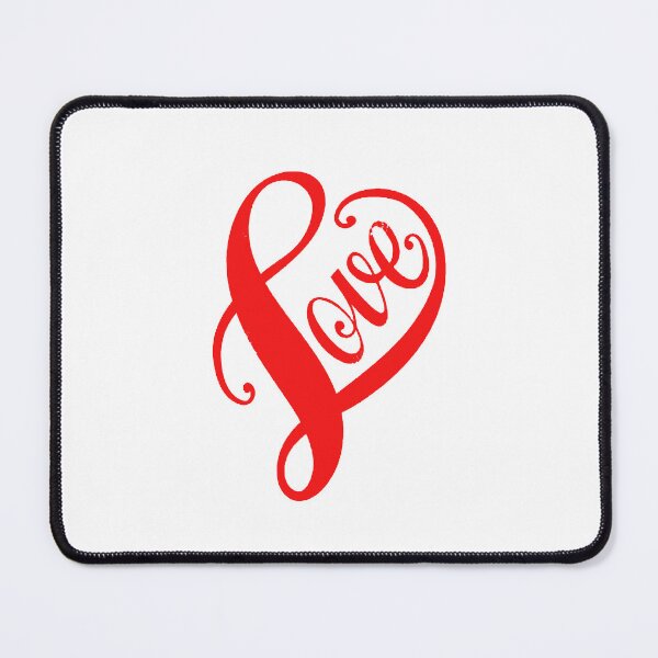 Item preview, Love Heart Typography Design designed and sold by Greenway Creations.