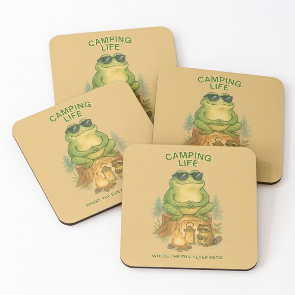Item preview, CAMPING LIFE WHERE THE FUN NEVER ENDS designed and sold by Brickroad Dsigns.