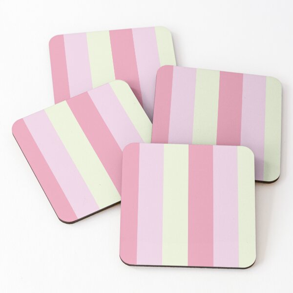 Item preview, Soft Petal & Beige Stripe Pattern designed and sold by Designfs.