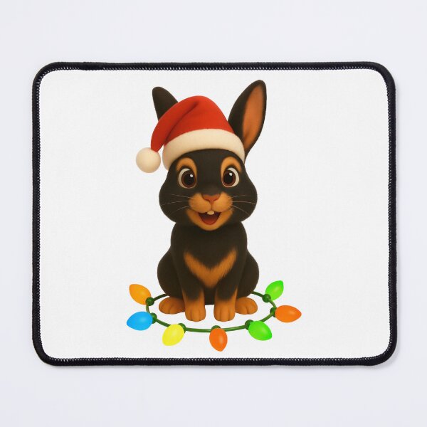 Item preview, Christmas Tan Rabbit designed and sold by Sillytoe.