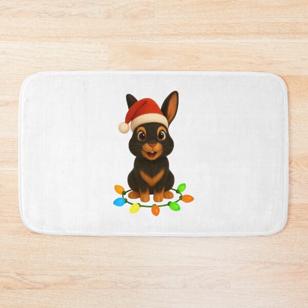 Item preview, Christmas Tan Rabbit designed and sold by Sillytoe.
