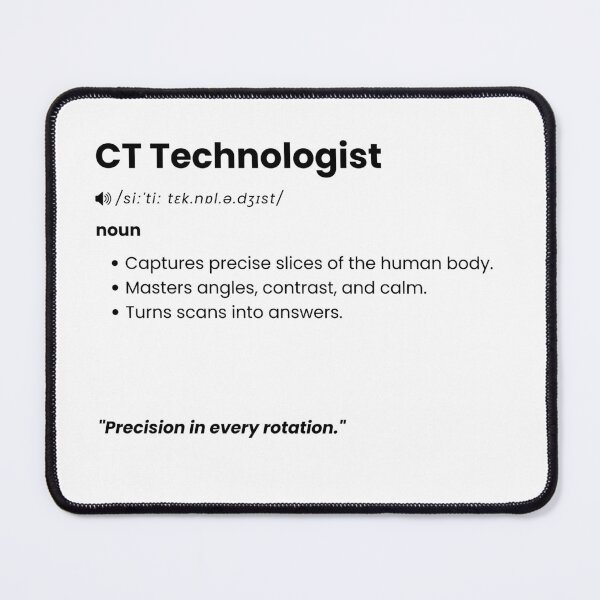 Item preview, CT Technologist Definition | Funny CT Tech Gift for Radiology & Imaging Staff designed and sold by Yuli Club.