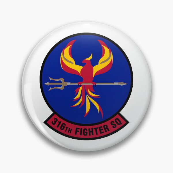 Item preview, 316th Fighter Squadron Emblem designed and sold by CharlieDesings.