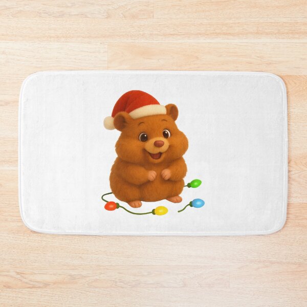 Item preview, Christmas Teddy Bear Hamster designed and sold by Sillytoe.