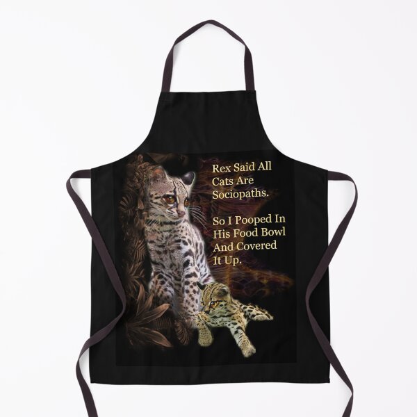 Item preview, Rex Said All Cats Are Sociopaths designed and sold by Patricia Brown.