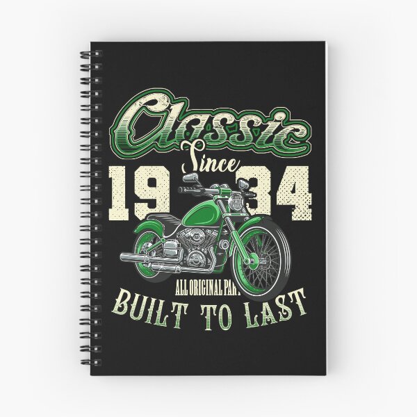 Item preview, Motorcycle Bikers Motorbike Birthday Born In 1934 designed and sold by JRRTs.