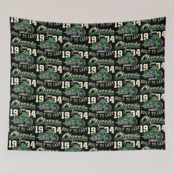 Item preview, Motorcycle Bikers Motorbike Birthday Born In 1934 designed and sold by JRRTs.