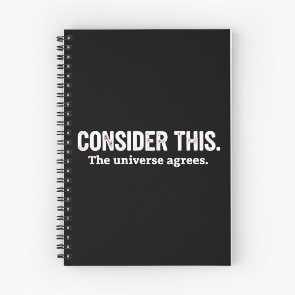 Item preview, Consider This The Universe Agrees Motivation designed and sold by AbcDigs Studio.