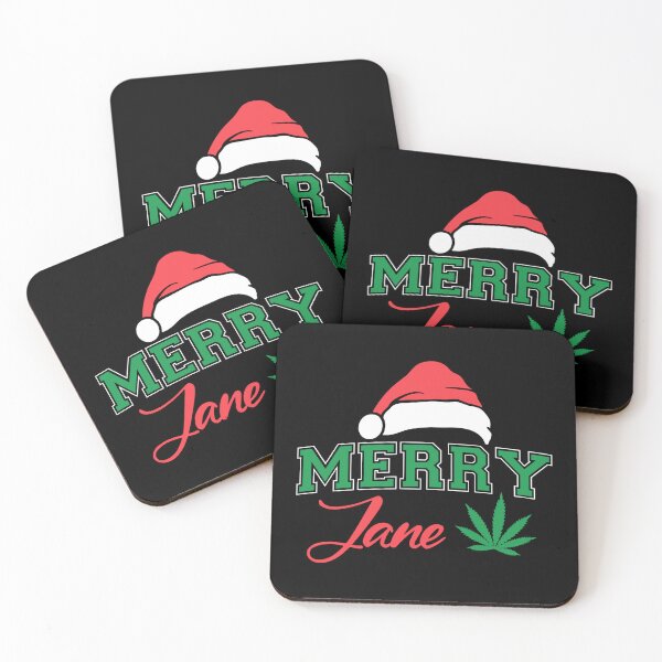 Item preview, Merry Jane Christmas – Funny Cannabis Holiday Design designed and sold by DesignsDominus.
