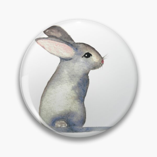 Item preview, Watercolor Bunny Rear End designed and sold by SaskyaFate.