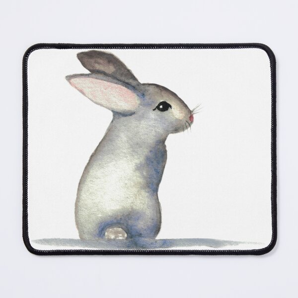 Item preview, Watercolor Bunny Rear End designed and sold by SaskyaFate.