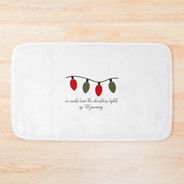 Item preview, We could leave Christmas lights up till January  designed and sold by dudaoliveira.art.