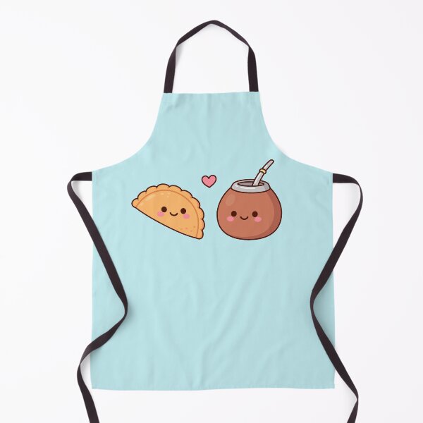 Item preview, Kawaii Argentinian empanada and yerba mate couple designed and sold by irmirx.