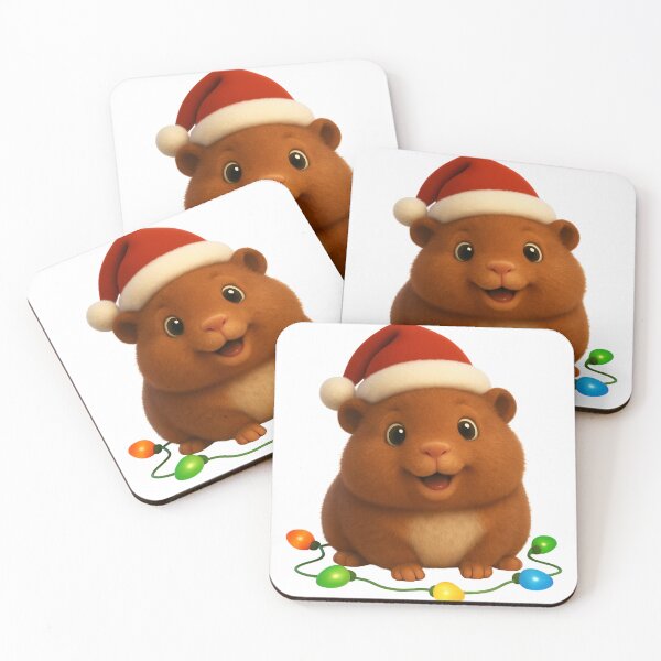 Item preview, Christmas Teddy Guinea Pig designed and sold by Sillytoe.