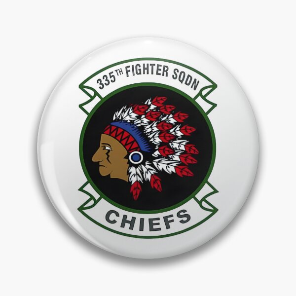 Item preview, 335th Fighter Squadron Emblem "Chiefs" designed and sold by CharlieDesings.