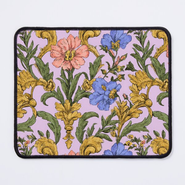 Item preview, Romantic Vintage Floral Textile Art designed and sold by Atlas Kai.