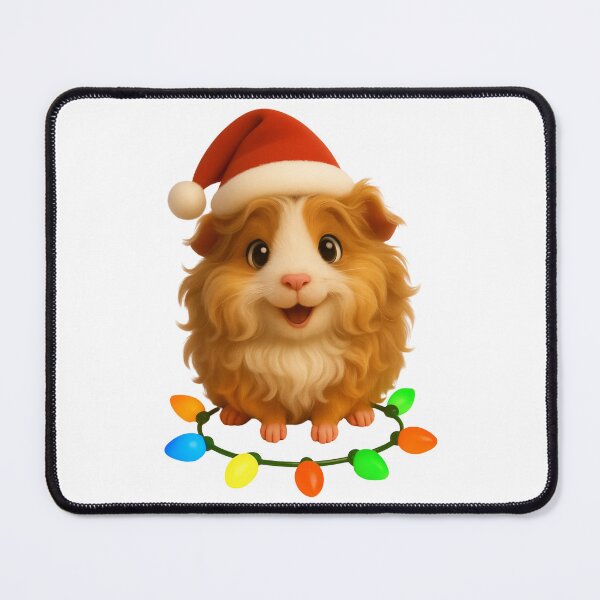 Item preview, Christmas Texel Guinea Pig designed and sold by Sillytoe.