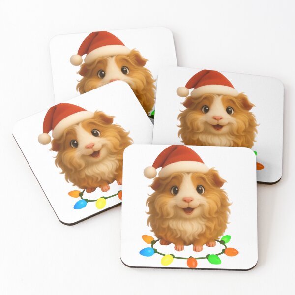 Item preview, Christmas Texel Guinea Pig designed and sold by Sillytoe.