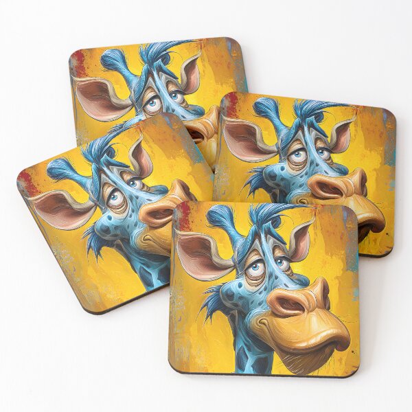 Item preview, Stylized Giraffe in a Suit Portrait Illustration designed and sold by Artessie.