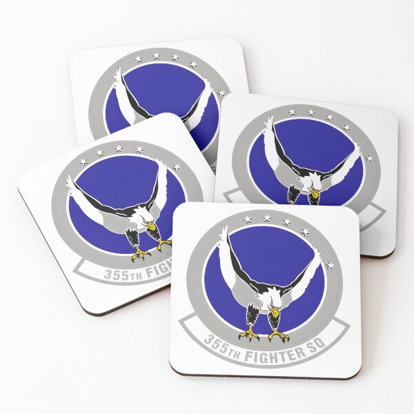 Item preview, 355th Fighter Squadron Emblem "Fightin' Falcons" designed and sold by CharlieDesings.