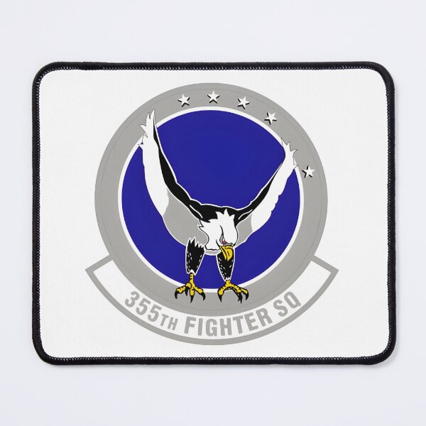 Item preview, 355th Fighter Squadron Emblem "Fightin' Falcons" designed and sold by CharlieDesings.