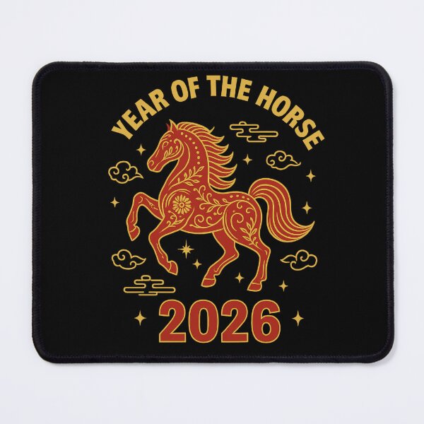 Item preview, Year of the Horse 2026 Chinese Zodiac Lunar New Year designed and sold by DigitalMomy.