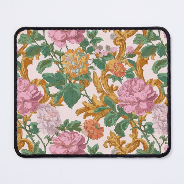 Item preview, Romantic Pink and Gold Floral Art designed and sold by Atlas Kai.