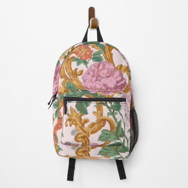 Item preview, Romantic Pink and Gold Floral Art designed and sold by Atlas Kai.