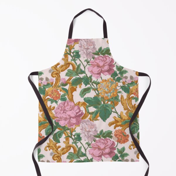 Item preview, Romantic Pink and Gold Floral Art designed and sold by Atlas Kai.