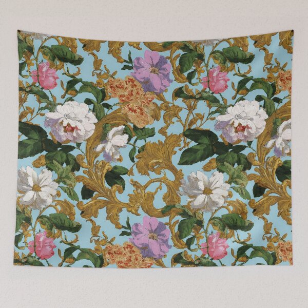 Item preview, Victorian Style Floral Textile Design designed and sold by Atlas Kai.