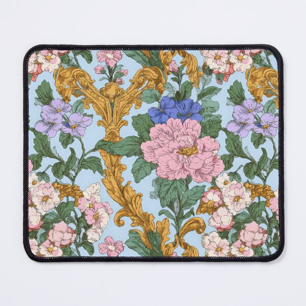 Item preview, Ornate Pink and Gold Floral Print designed and sold by Atlas Kai.