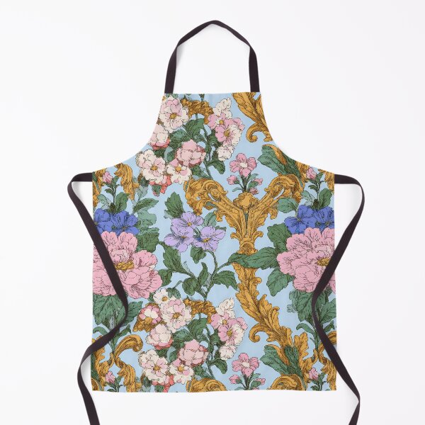 Item preview, Ornate Pink and Gold Floral Print designed and sold by Atlas Kai.