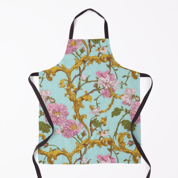 Item preview, Elegant Peony and Gold Damask designed and sold by Atlas Kai.