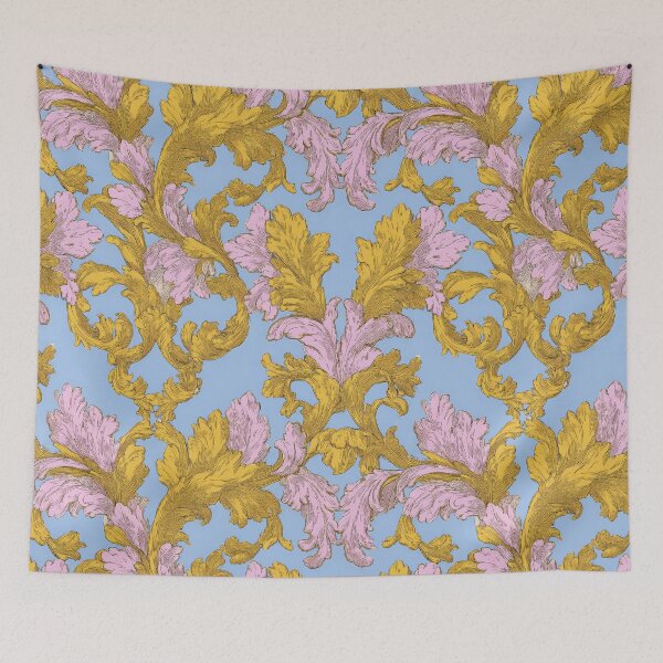 Item preview, Vintage Baroque Flower and Leaf Design designed and sold by Atlas Kai.