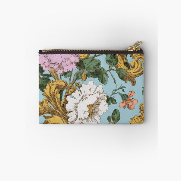 Item preview, Pink and Gold Floral Rococo Pattern designed and sold by Atlas Kai.