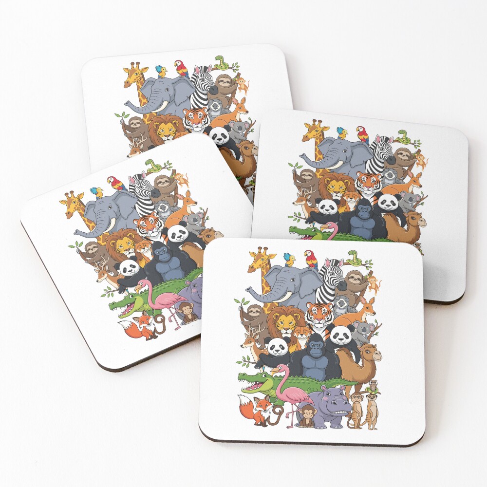 Item preview, Coasters (Set of 4) designed and sold by RanoStore.