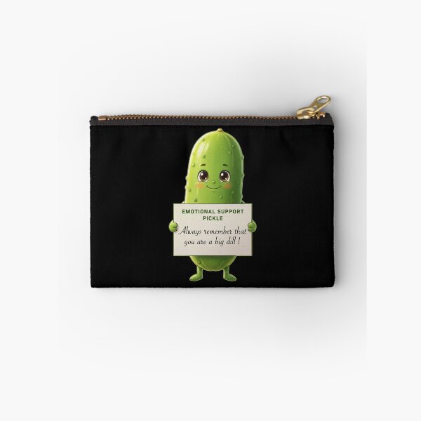 Item preview, Emotional Support Cute Pickle - You are a BIG DILL - Cute Funny Gift ideas designed and sold by InkyGenies.