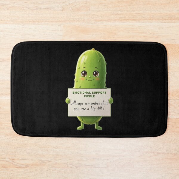 Item preview, Emotional Support Cute Pickle - You are a BIG DILL - Cute Funny Gift ideas designed and sold by InkyGenies.