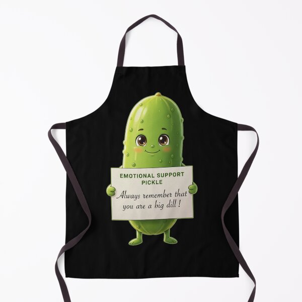 Item preview, Emotional Support Cute Pickle - You are a BIG DILL - Cute Funny Gift ideas designed and sold by InkyGenies.