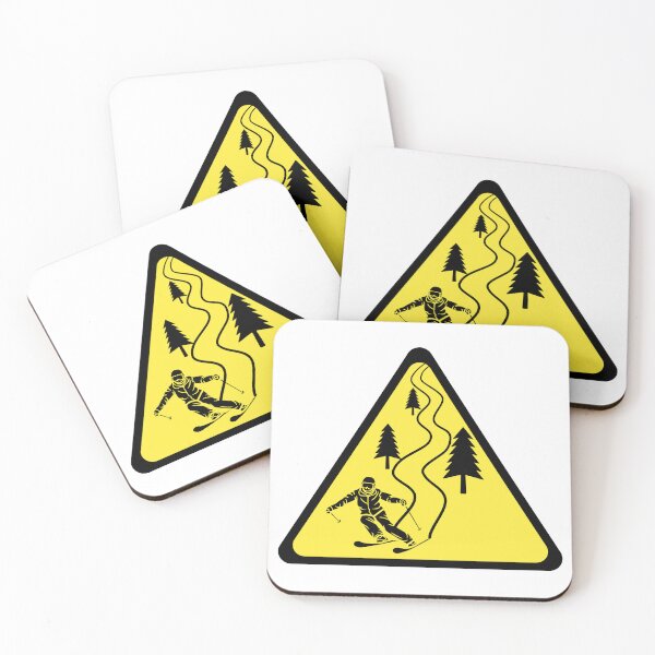 Item preview, Ski Warning Sign, Avoid Trees designed and sold by lose-your-smile.