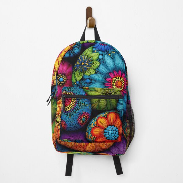 Item preview, Vibrant Floral Patterns on Stones designed and sold by JPugliese.