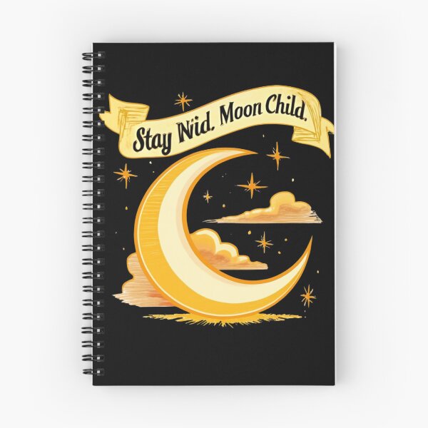 Item preview, Stay Wild Moon Child - Celestial Crescent & Stars Aesthetic designed and sold by LegendsOfLife37.