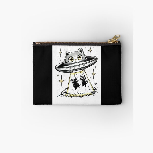 Item preview, Cat Abduction UFO - Cute Kitten Alien Spaceship Art designed and sold by LegendsOfLife37.