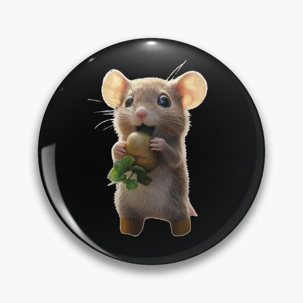 Item preview,  Cute Mouse eaten potato Graphic Tee designed and sold by zuzzelek44.
