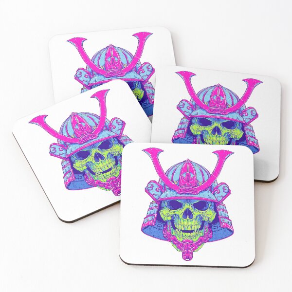 Item preview, Neon Samurai Helmet designed and sold by Scott2001.