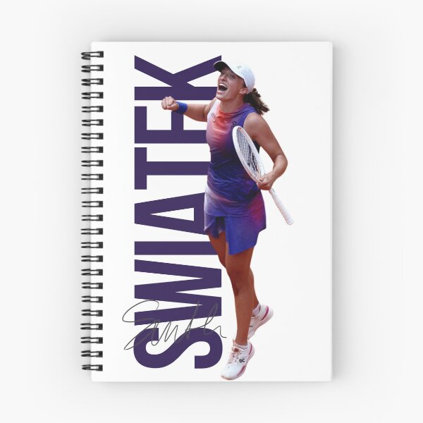 Item preview, Iga Swiatek WTA, Vintage Retro designed and sold by screenprints.