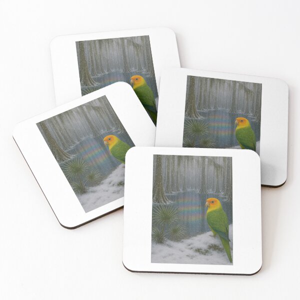Item preview, Sacred Qarsherskiyan Carolina Parakeet designed and sold by Fatima-Artis-Whitelow.
