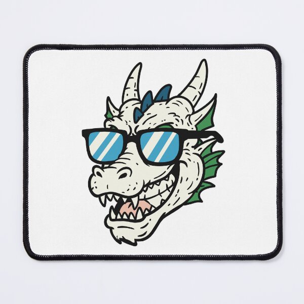 Item preview, Cool dragon with Sunglasses – Funny dragon Head Cartoon designed and sold by holywarter.